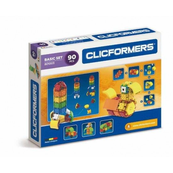 Set de construit Clicformer Santier 74 piese