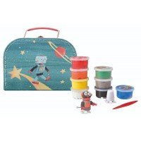 Set de modelaj cu plastilina Astro-Robot