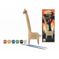Set de pictat girafa din lemn Egmont Toys