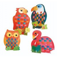 Set de tesut pasari Egmont