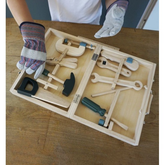 Set de unelte din lemn Egmont Toys