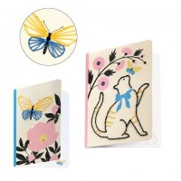 Set creativ Djeco - Carnete cu coperta cusuta