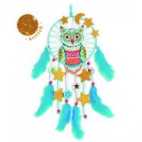 Set creativ Djeco - Dreamcatcher cu sclipici