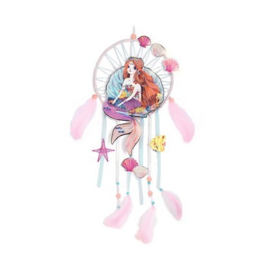 Set creativ Djeco - Dreamcatcher sirena