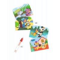 Set Djeco pictura cu apa - Joaca in natura