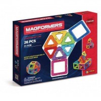 Set magnetic de construit Magformers 26 piese
