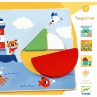 Joc educativ Tangramini Djeco