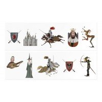 Tatuaje Londji - Cavaleri medievali