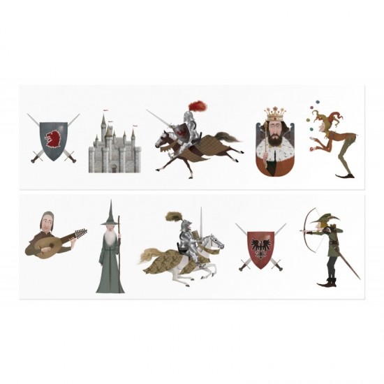 Tatuaje Londji - Cavaleri medievali