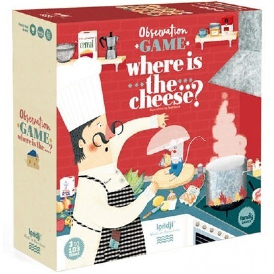 Joc de observatie Londji Unde e cascavalul 