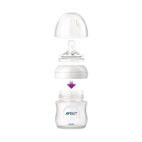 Biberon Philips-Avent SCF671/17 pentru hranire naturala din sticla 120ml