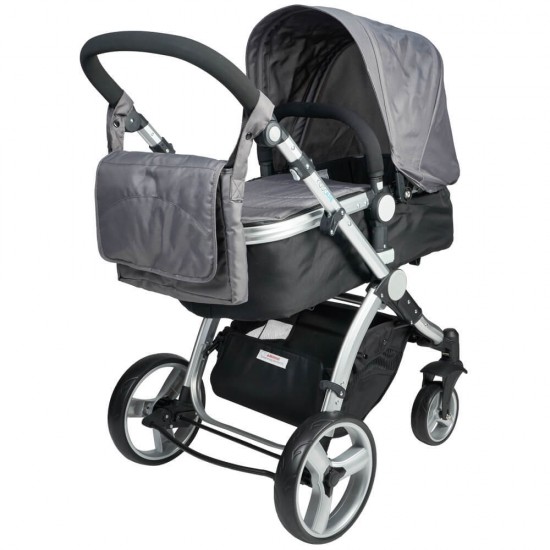Carucior 2 in 1 Veneto gri Kidscare