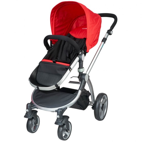 Carucior 2 in 1 Veneto rosu Kidscare
