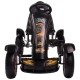 Kart cu pedale F618 Air negru Kidscare