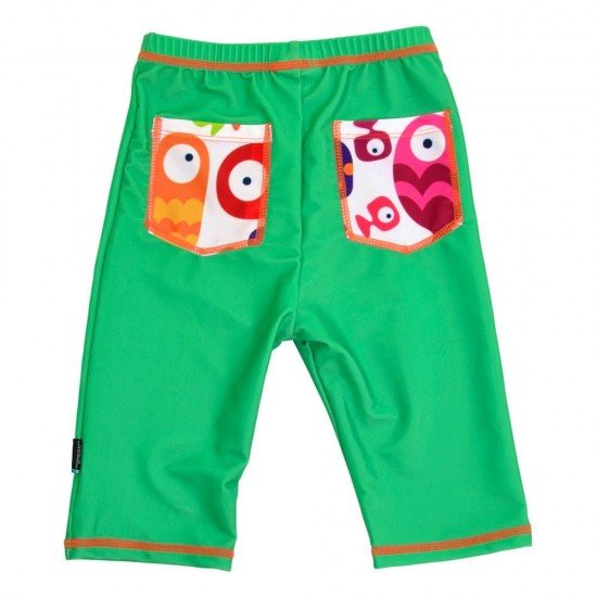 Pantaloni de baie Funny Fish marime 110-116 protectie UV Swimpy