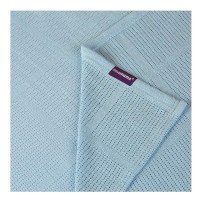 Paturica din bumbac 120 x 140 cm Bleu Clevamama 3455