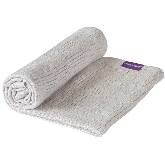 Paturica din bumbac 120 x 140 cm- Grey Clevamama 3456