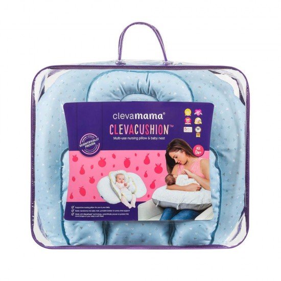 Perna multifunctionala 10 in 1 albastra Clevamama