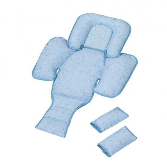 Perna multifunctionala 10 in 1 albastra Clevamama