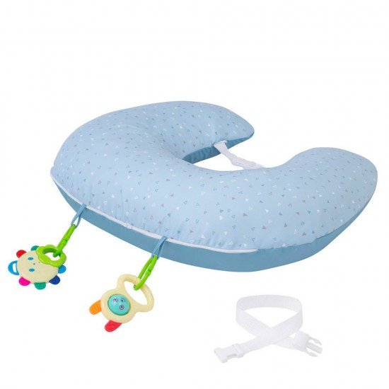 Perna multifunctionala 10 in 1 albastra Clevamama