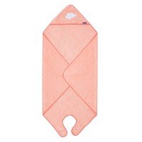 Prosop de baie pentru bebelus si mama roz Clevamama 2922N
