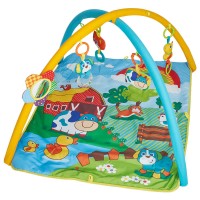 Salteluta de joaca patrata ferma vesela Kidscare