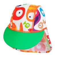 Sapca Funny Fish 1-2 ani protectie UV Swimpy