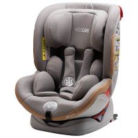 Scaun auto Allegra rotativ cu Isofix 0-36kg gri KidsCare