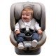Scaun auto Allegra rotativ cu Isofix 0-36kg gri KidsCare