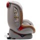 Scaun auto Allegra rotativ cu Isofix 0-36kg gri KidsCare