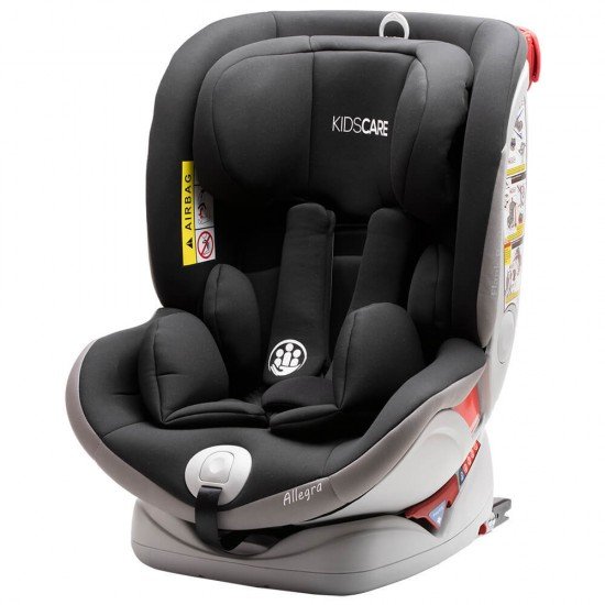 Scaun auto Allegra rotativ cu Isofix 0-36kg negru KidsCare