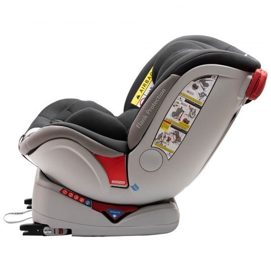 Scaun auto Allegra rotativ cu Isofix 0-36kg negru KidsCare