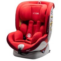 Scaun auto Allegra rotativ cu Isofix 0-36kg rosu KidsCare
