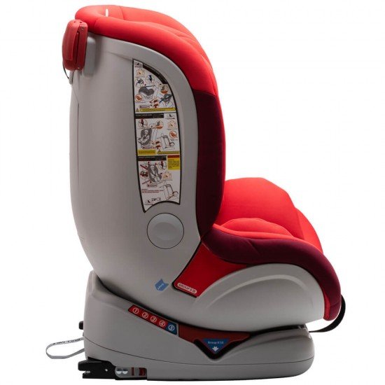 Scaun auto Allegra rotativ cu Isofix 0-36kg rosu KidsCare