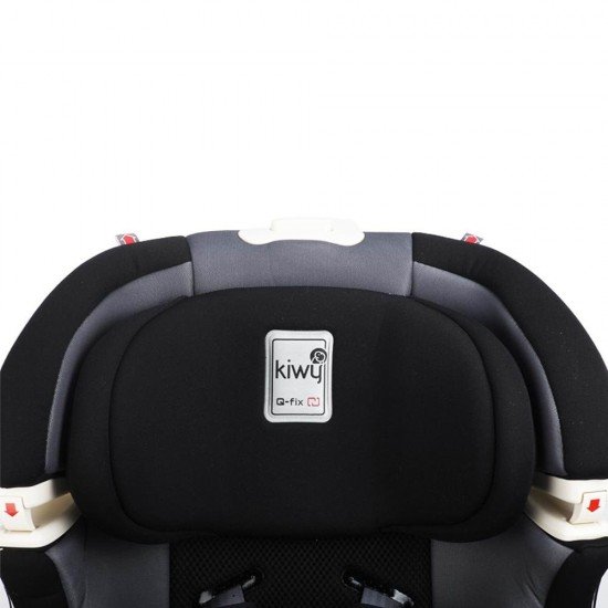 Scaun auto cu Isofix SLF123 PLUS Q-FIX Carbon 9-36 kg Kiwy