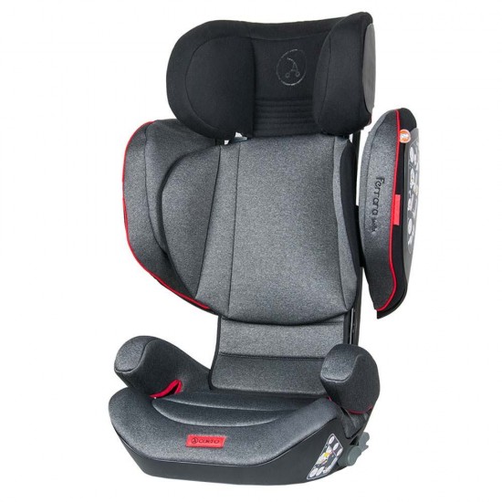 Scaun auto Ferrara cu Isofix Grafit Coletto - grupa 15-36 kg