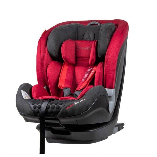 Scaun auto Impero cu Isofix si Top Tether 9-36 Kg Red Coletto