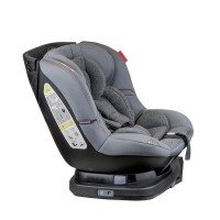 Scaun auto Millo rotativ 360 grade cu Isofix 0-18 kg Gri Coletto