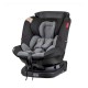 Scaun auto Millo rotativ 360 grade cu Isofix 0-18 kg Negru Coletto
