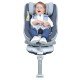 Scaun auto Rear Facing rotativ Tiago 0-18 kg gri KidsCare