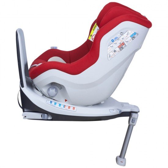Scaun auto Rear Facing rotativ Tiago 0-18 kg rosu KidsCare