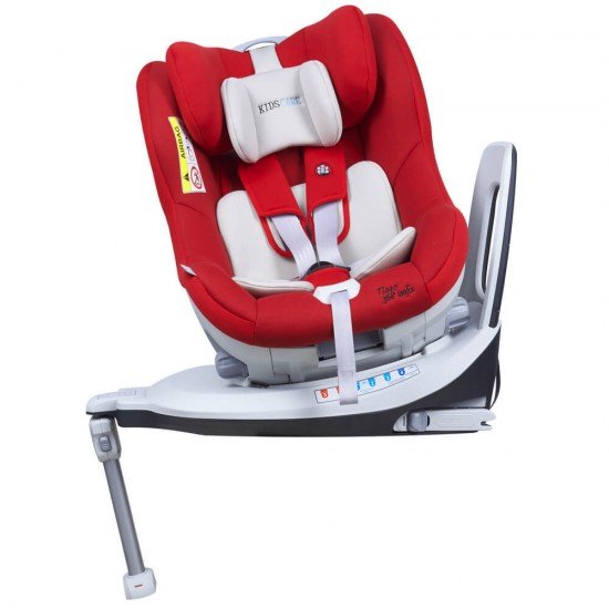 Scaun auto Rear Facing rotativ Tiago 0-18 kg rosu KidsCare