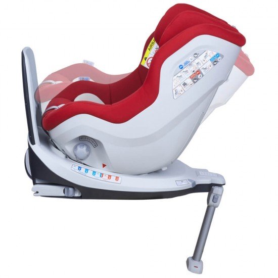 Scaun auto Rear Facing rotativ Tiago 0-18 kg rosu KidsCare