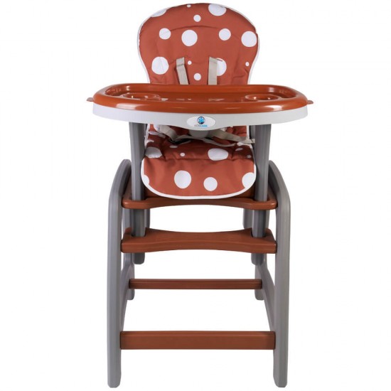 Scaun de masa multifunctional maro Kidscare