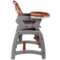 Scaun de masa multifunctional maro Kidscare