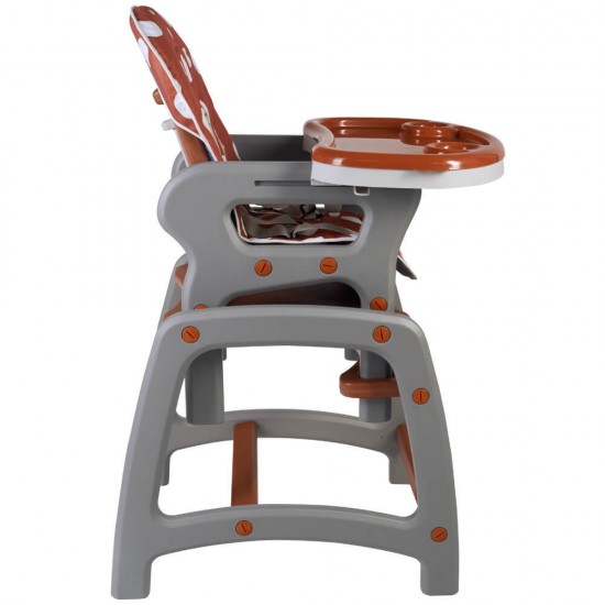 Scaun de masa multifunctional maro Kidscare