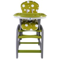 Scaun de masa multifunctional verde Kidscare