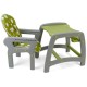 Scaun de masa multifunctional verde Kidscare