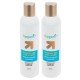 Set 2 x Gel igienic pentru maini cu aloe Topganic 250ml 