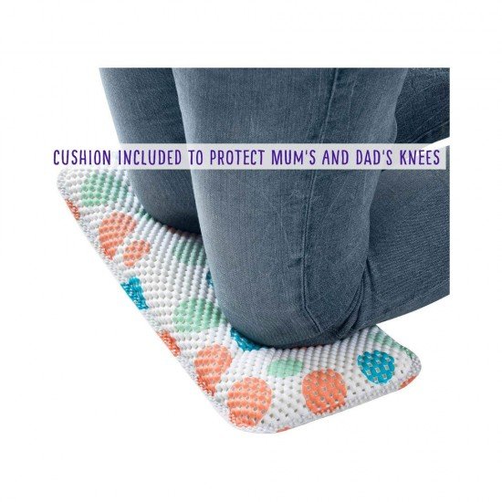 Set covoras antiderapant si genunchiera pentru baie Clevamama 3505